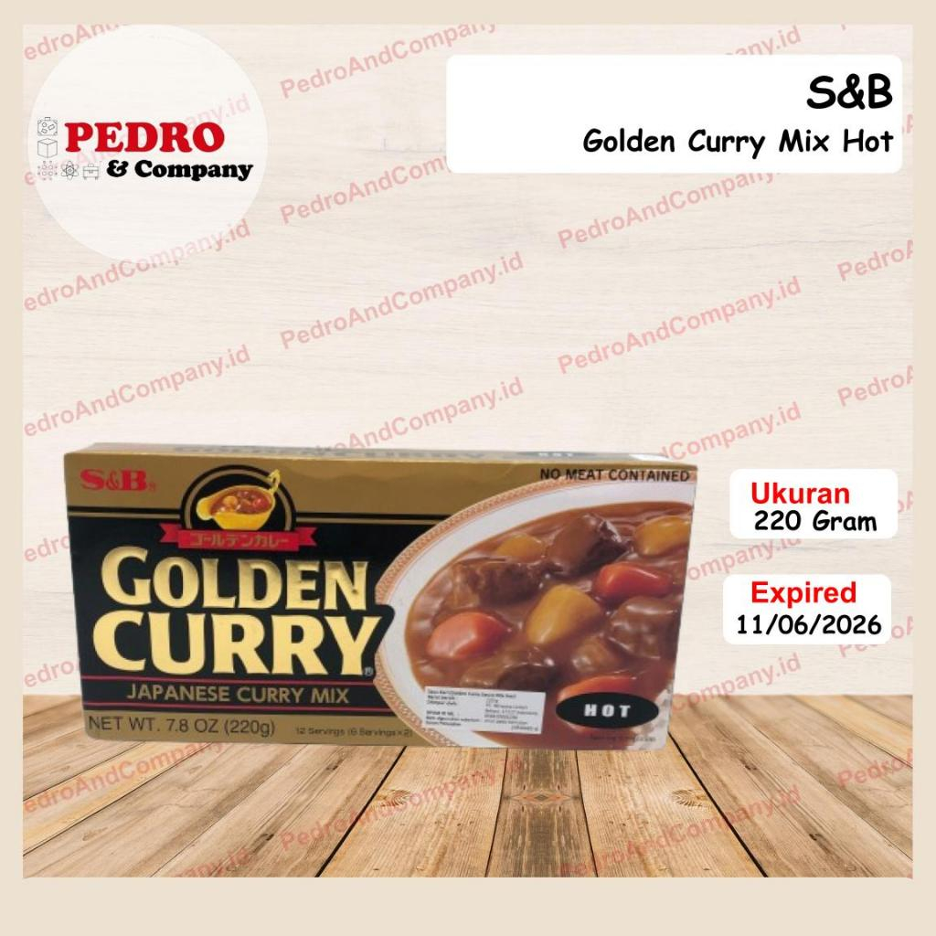 

S&B - Golden curry hot/ kari Jepang (220 gr) - Japanese curry