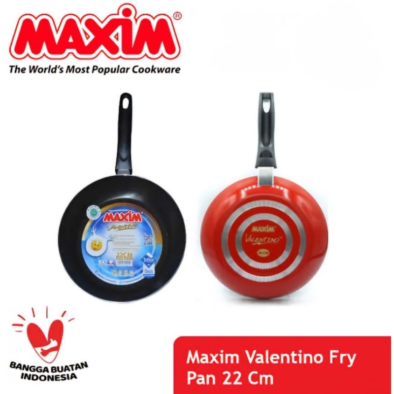 22cm Maxim Frypan // Teflon Penggorengan Maxim Anti Lengket