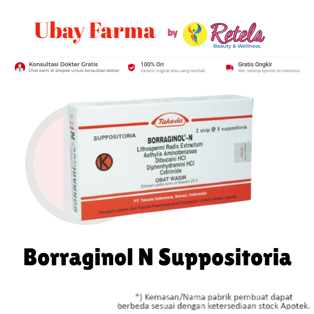 Borraginol N 5 Suppositoria