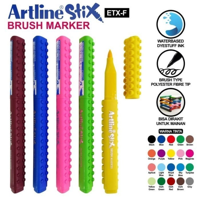 

ARTLINE ETX-F STIX BRUSH MARKER / pen kaligrafi