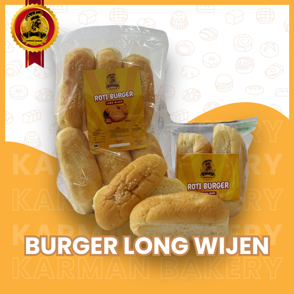 

KARMAN BAKERY Burger Long Wijen