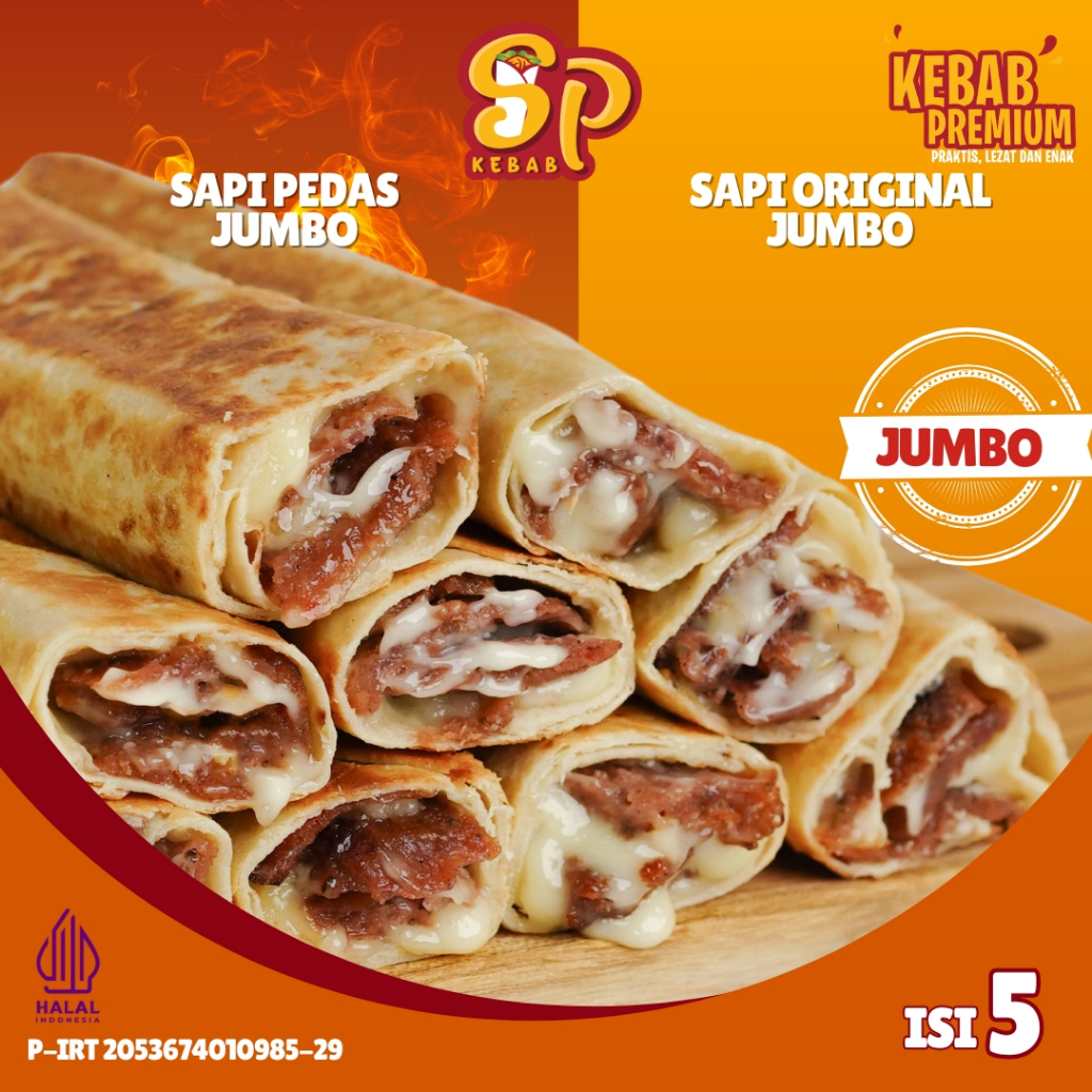 

KEBAB JUMBO DAGING SAPI ORIGINAL KEBAB JUMBO DAGING SAPI PEDAS SPkebab Daging Sapi ORIGINAL - KEBAB PREMIUM , KEBAB HALAL, KEBAB SEDANG FROZEN , KEBAB BEEF , KEBAB CHICKEN , KEBAB LAMB KEBAB SEDANG ISI 5 AUTHENTIC TURKI CEMILAN FROZEN KEBAB FROZEN