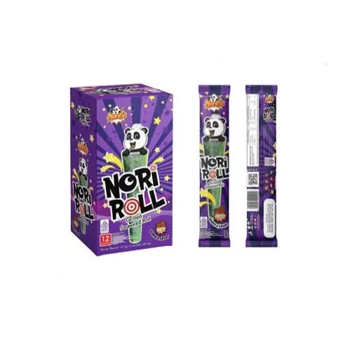 

NORIGO Snack Nori Roll Grilled Seaweed Roll 1 box isi 12Pcs / Snack Rumput Laut 2.5g WDMART