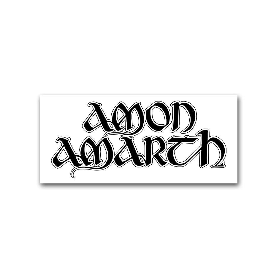 

Stiker Band - Sticker logo band AMON AMARTH bahan vinyl glossy terbaru