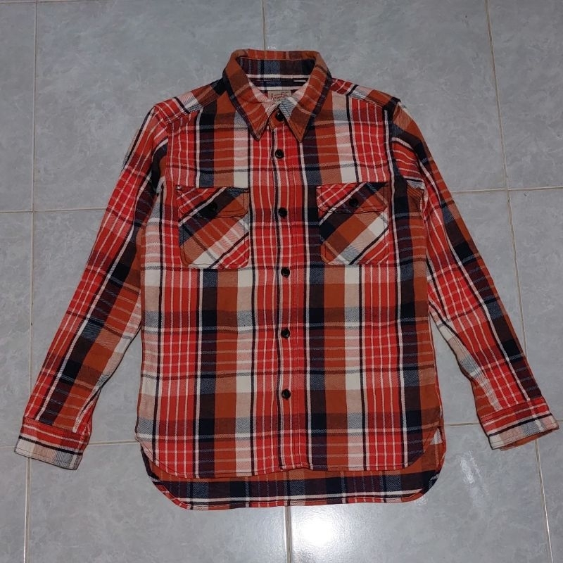 KEMEJA HOUSTON HEAVY WORK FLANNEL SHIRT