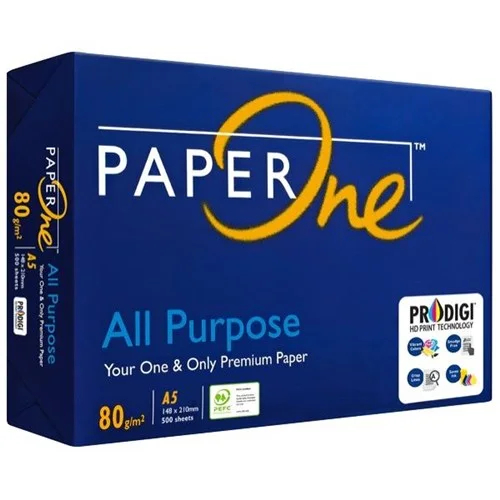 

PAPERONE KERTAS HVS 80GR A5