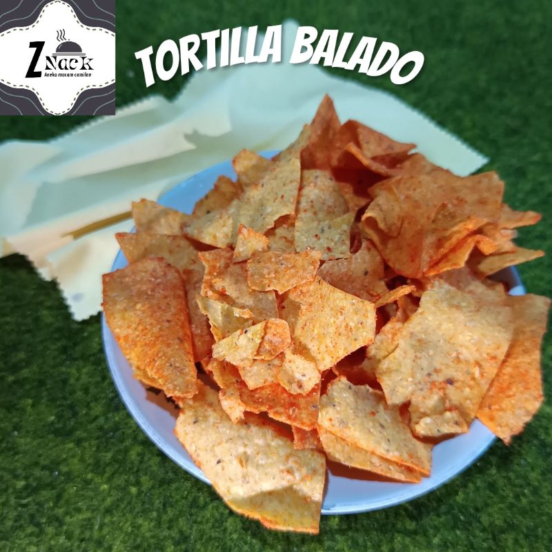 

Tortilla Chips Balado [150 gram / 250 gram ] renyah kriukkk
