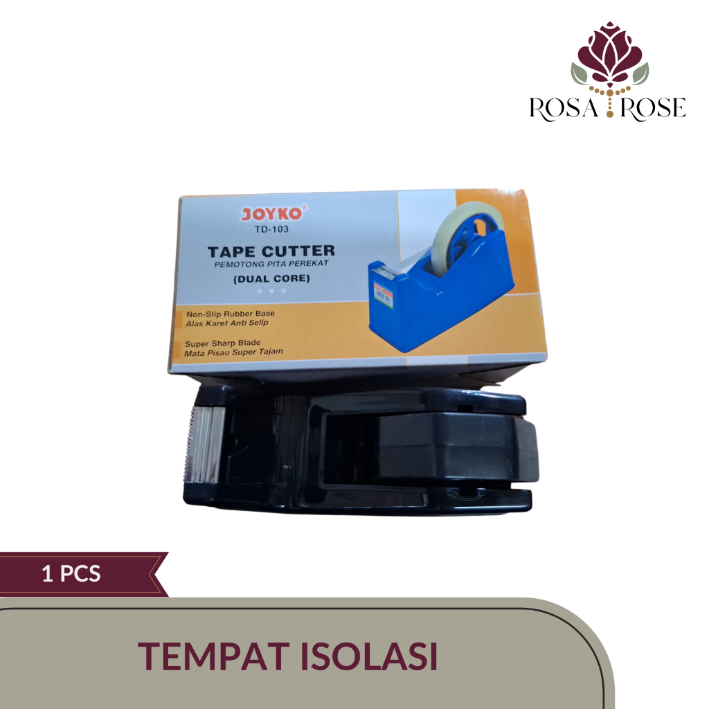 

Tempat / dispenser / cutter / pemotong solasi / isolasi / selotip / tape TD-103 JOYKO