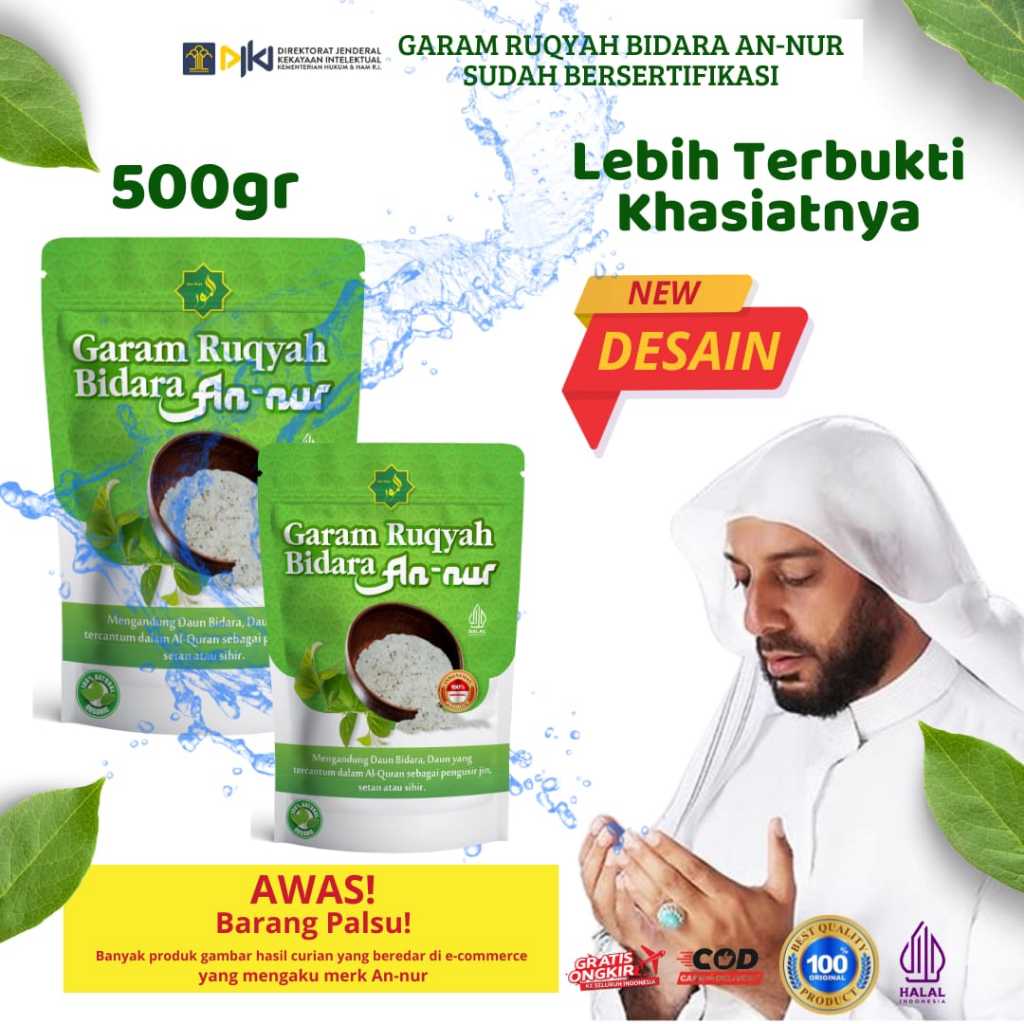 

Garam Ruqyah An-Nur 100% Original [Isi Bersih 500 Gram]