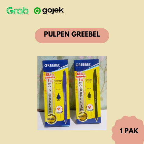 

Pulpen Greebel Technoline 0,5 MM - 12 Pcs (1 pak)