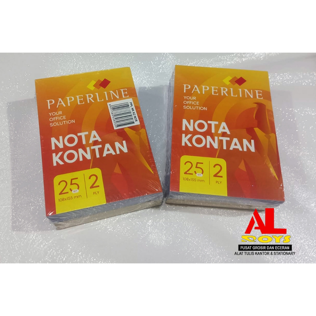 

Nota kontan 2PLY kecil paperline K2/pak