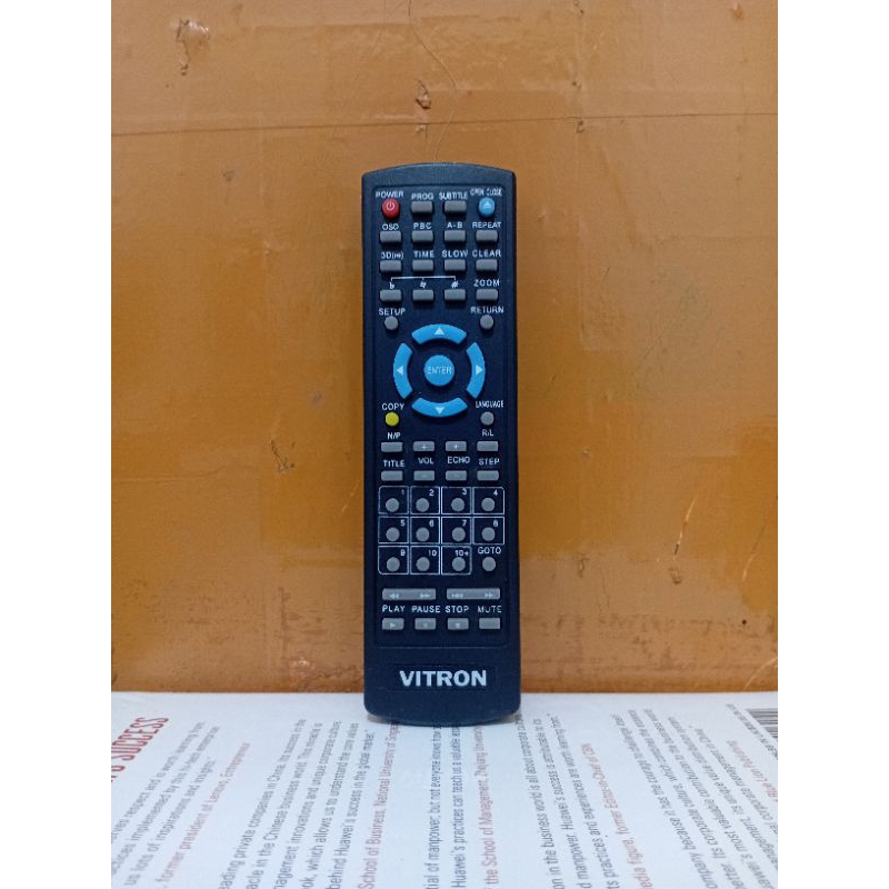 REMOTE DVD PLAYER VITRON ORIGINAL
