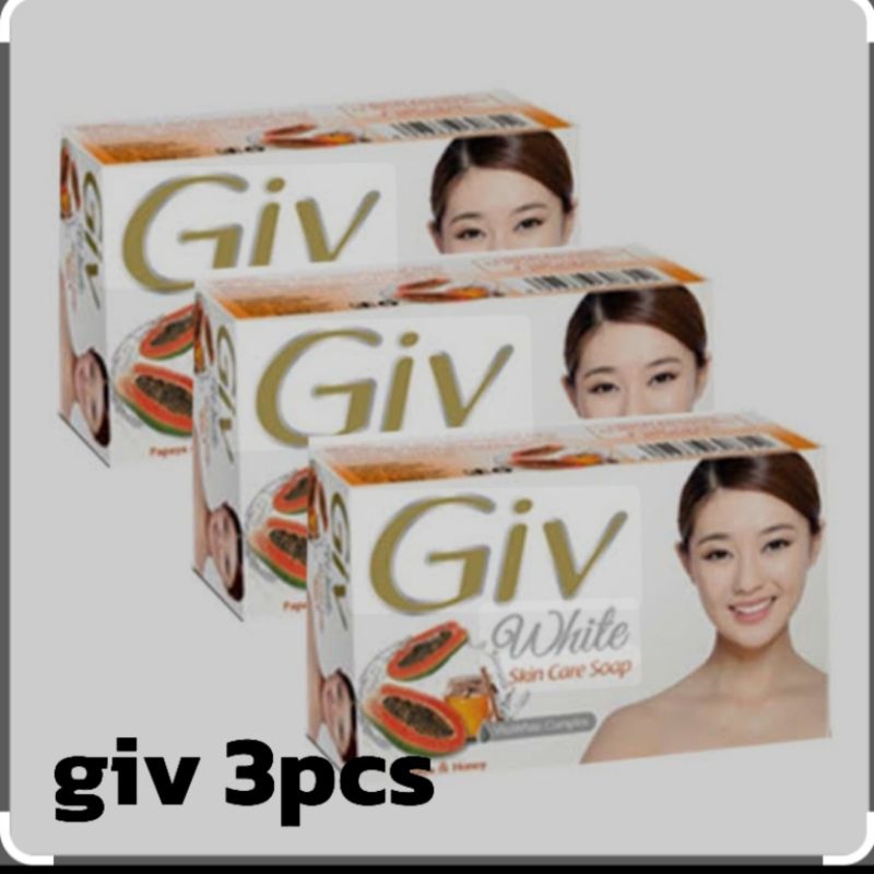 sabun batang Giv (3pcs)