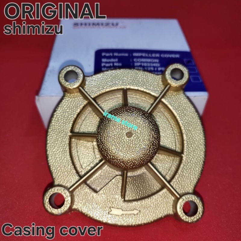 Casing Cover Impeller pompa air Ps 128, 130,135 Shimizu / Tutup kipas Impeller  / ORIGINAL Shimizu