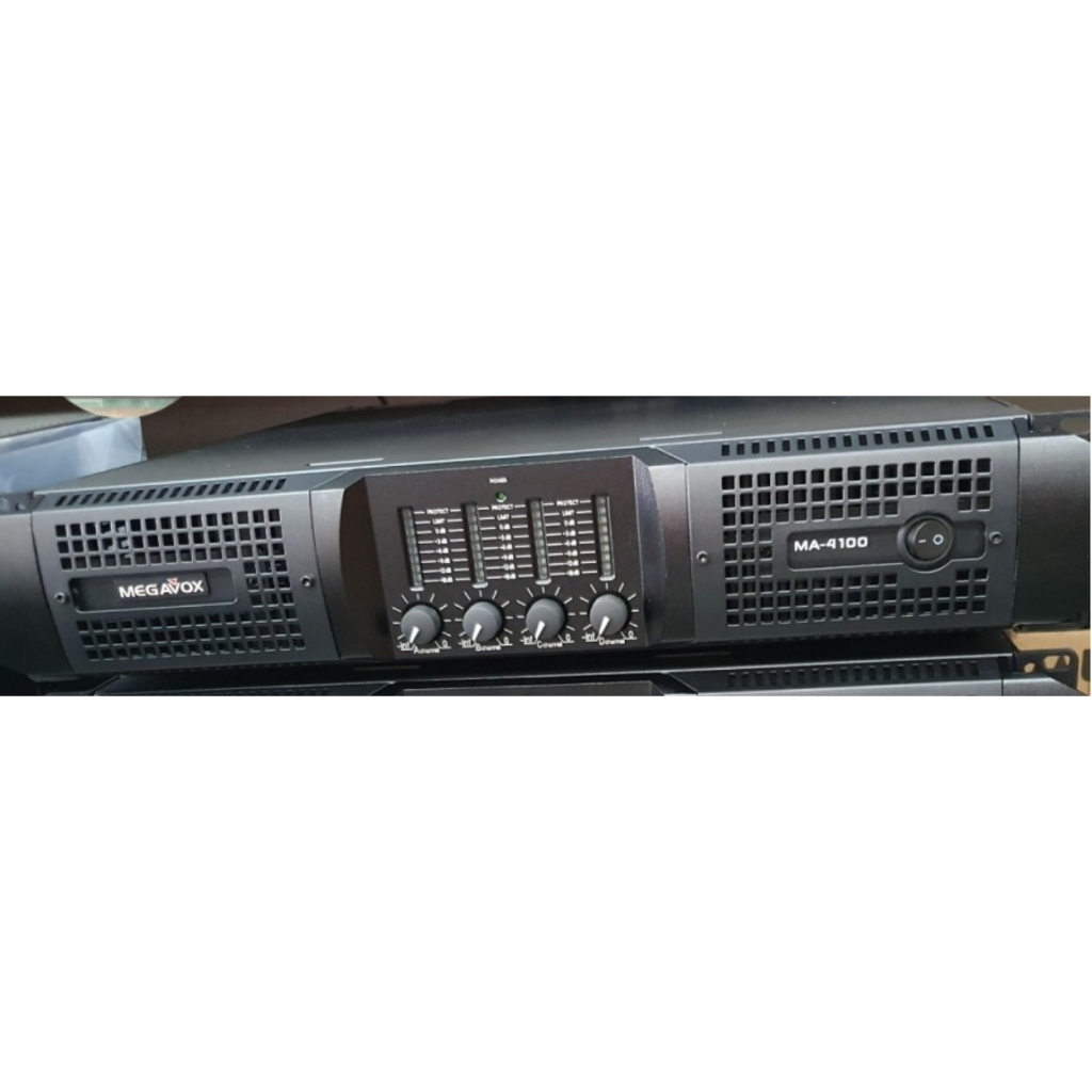 POWER AMPLIFIER MEGAVOX MA4100 / MA 4100 – ORIGINAL – 4 CANEL