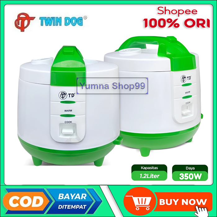 MAGIC COM TD ( 1.2 LITER ) RICE COOKER / MEJIKOM / MAGICOM / MEJIKOM KECIL / MEJICOM