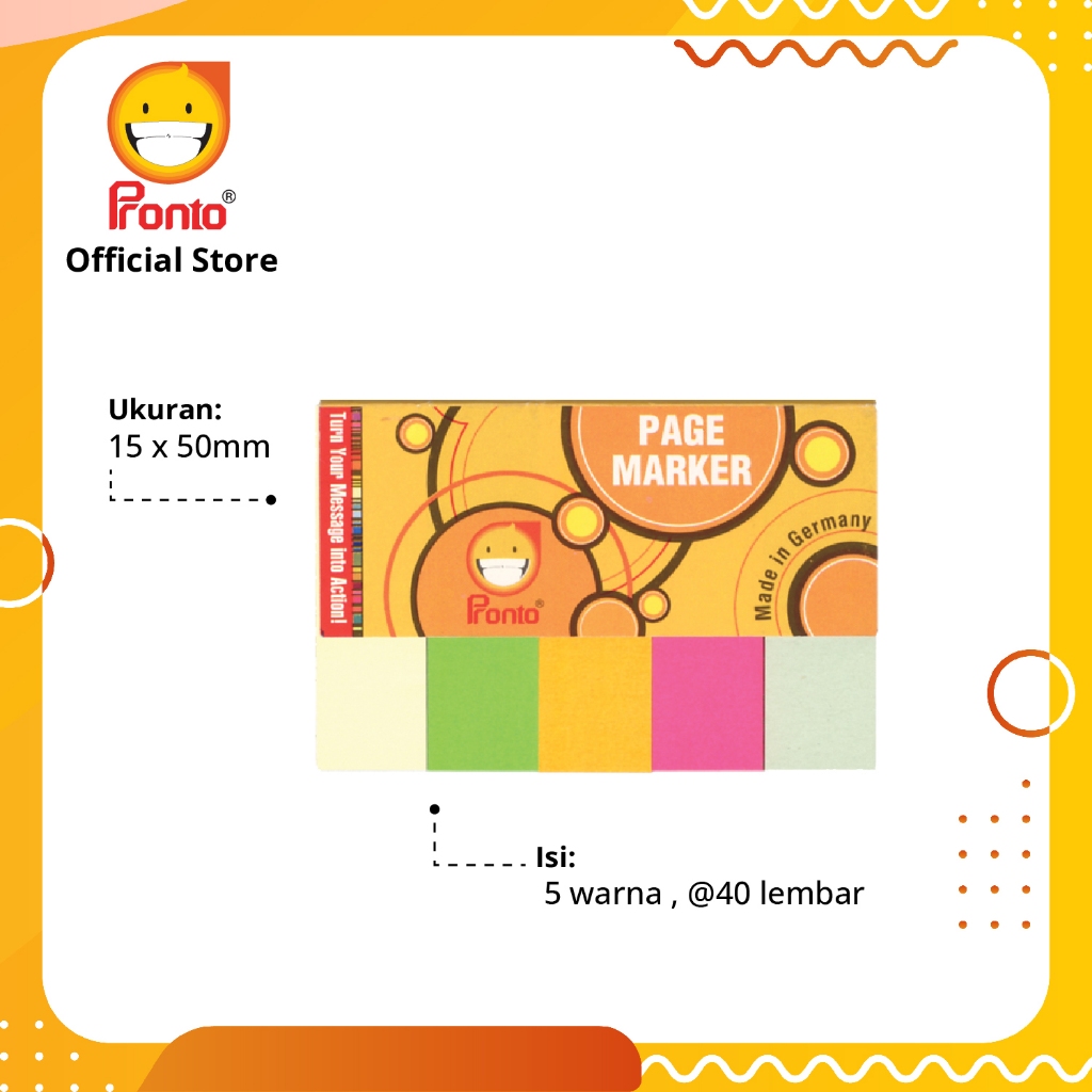 

Pronto Sticknotes Page Marker