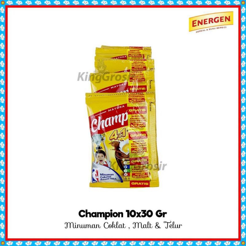 

Energen Champion 1 renteng 11 sachet
