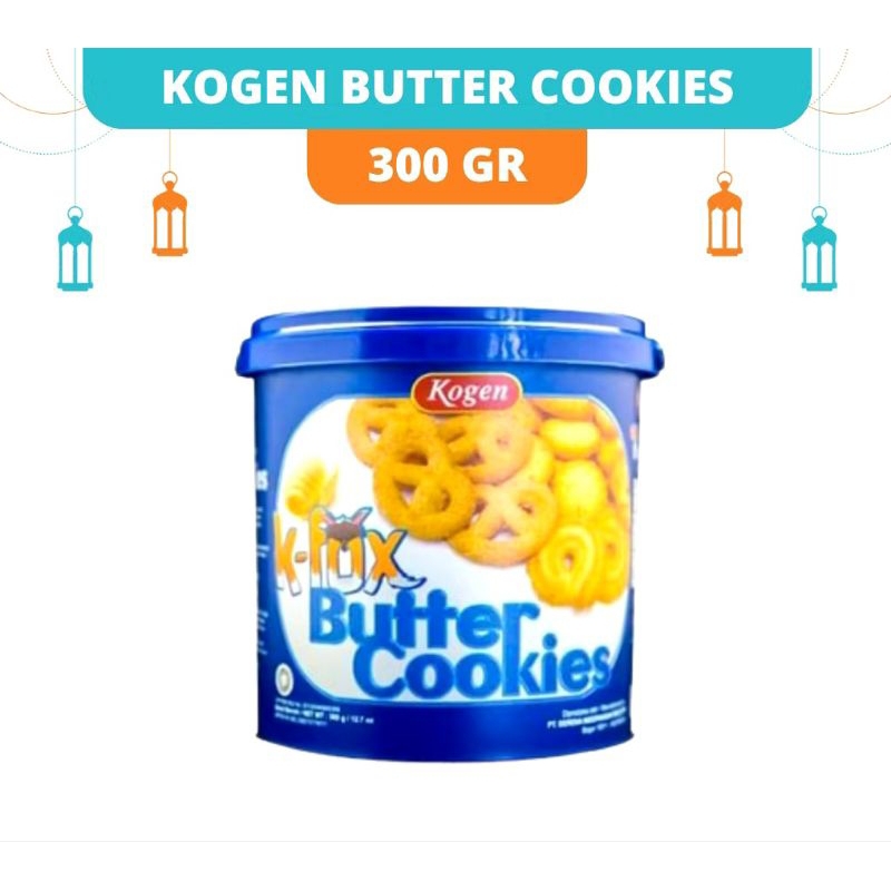 Kogen K-Fox Butter Cookies 300 GR