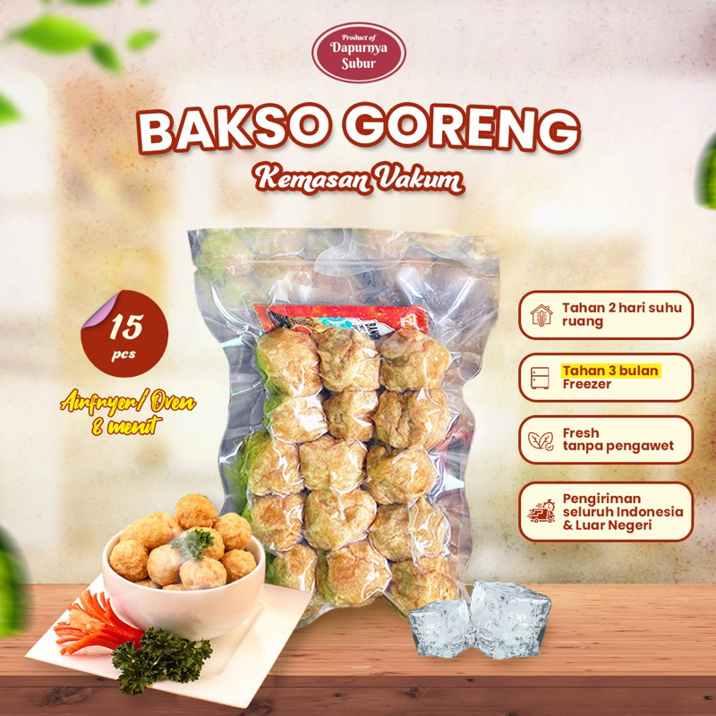 

Bakso Goreng Premium isi 15 Dapurnya Subur