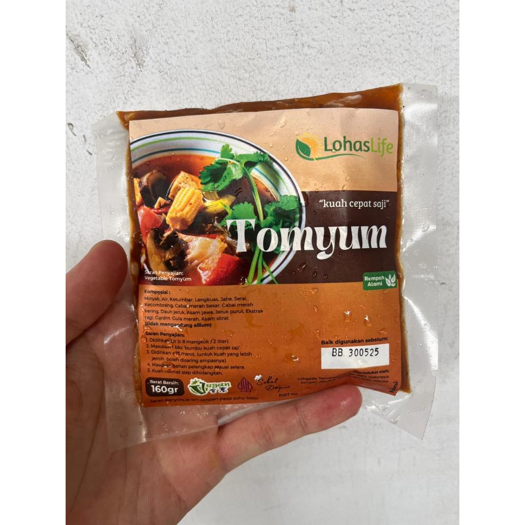

Bumbu Tomyum Cepat Saji Vegan/Vegetarian 160gr