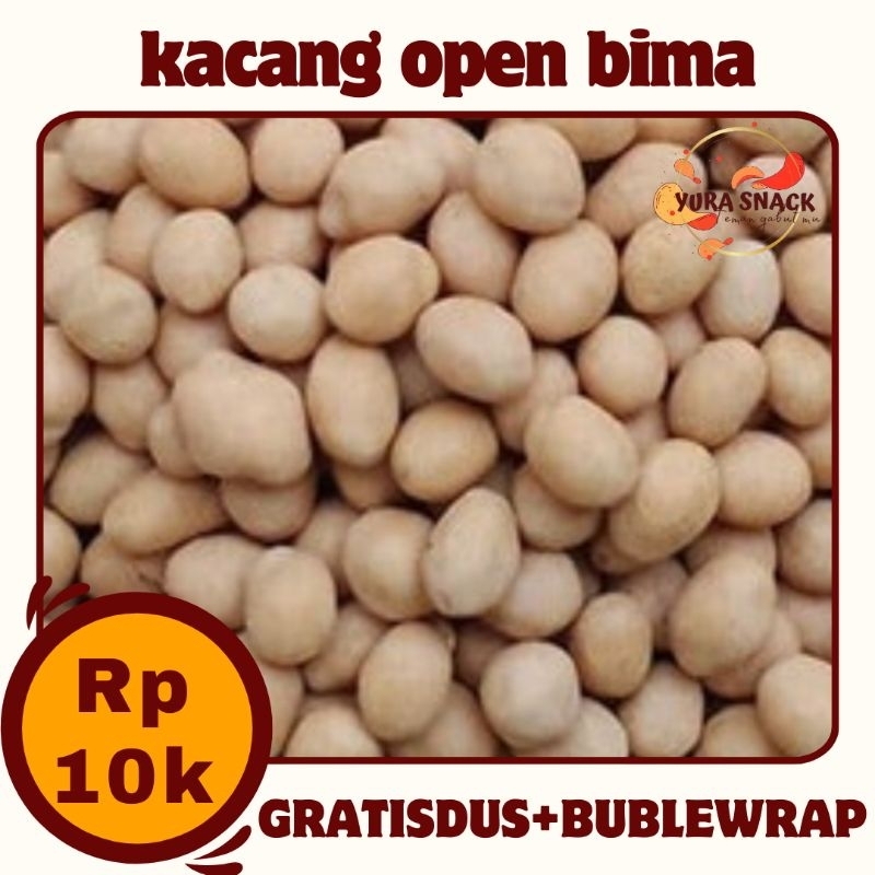 

Kacang Telur Open Bima - Jajan Serba Kacang Kemasan 250gr