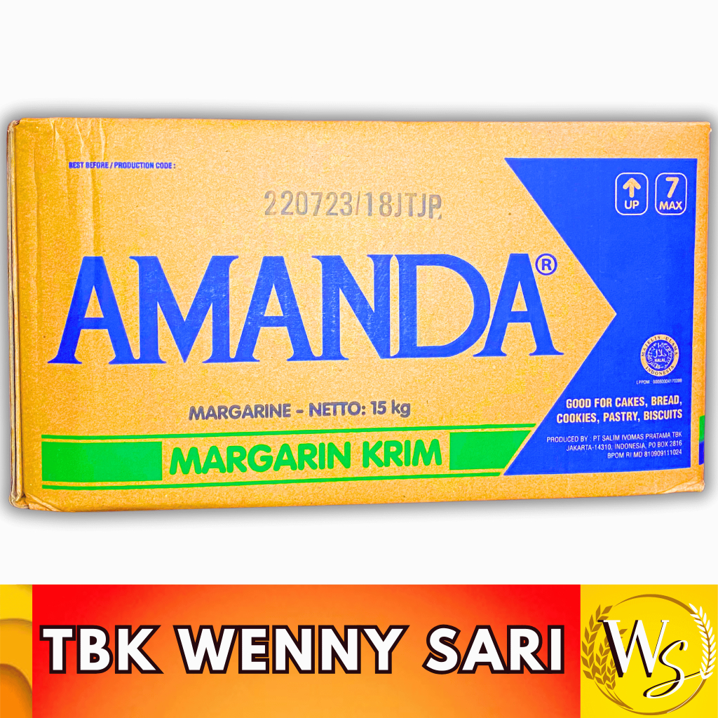 

AMANDA MARGARINE KRIM 15 KG