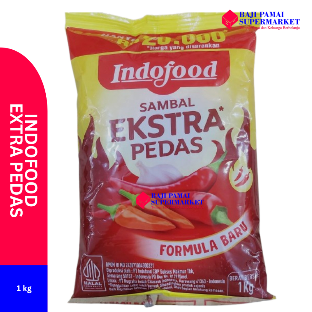 

Indofood Sambal Extra Pedas 1kg