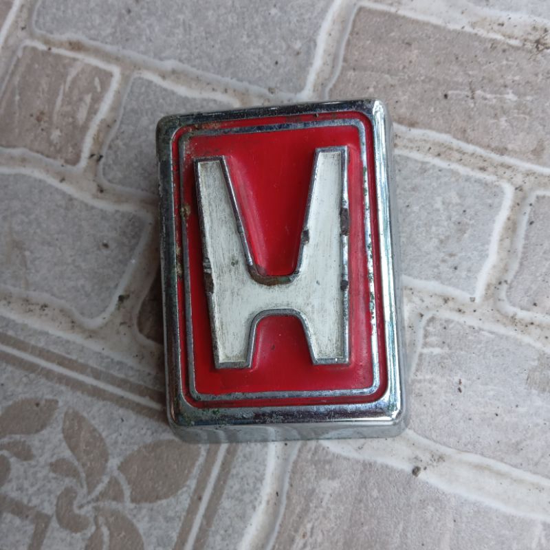 emblem grill honda civic deluxe ori
