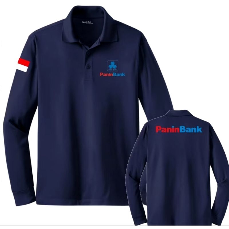 KAOS panin bank baju panin bank seragam panin bank KAOS kerah Panin Bank kaos polo Panin Bank polo s