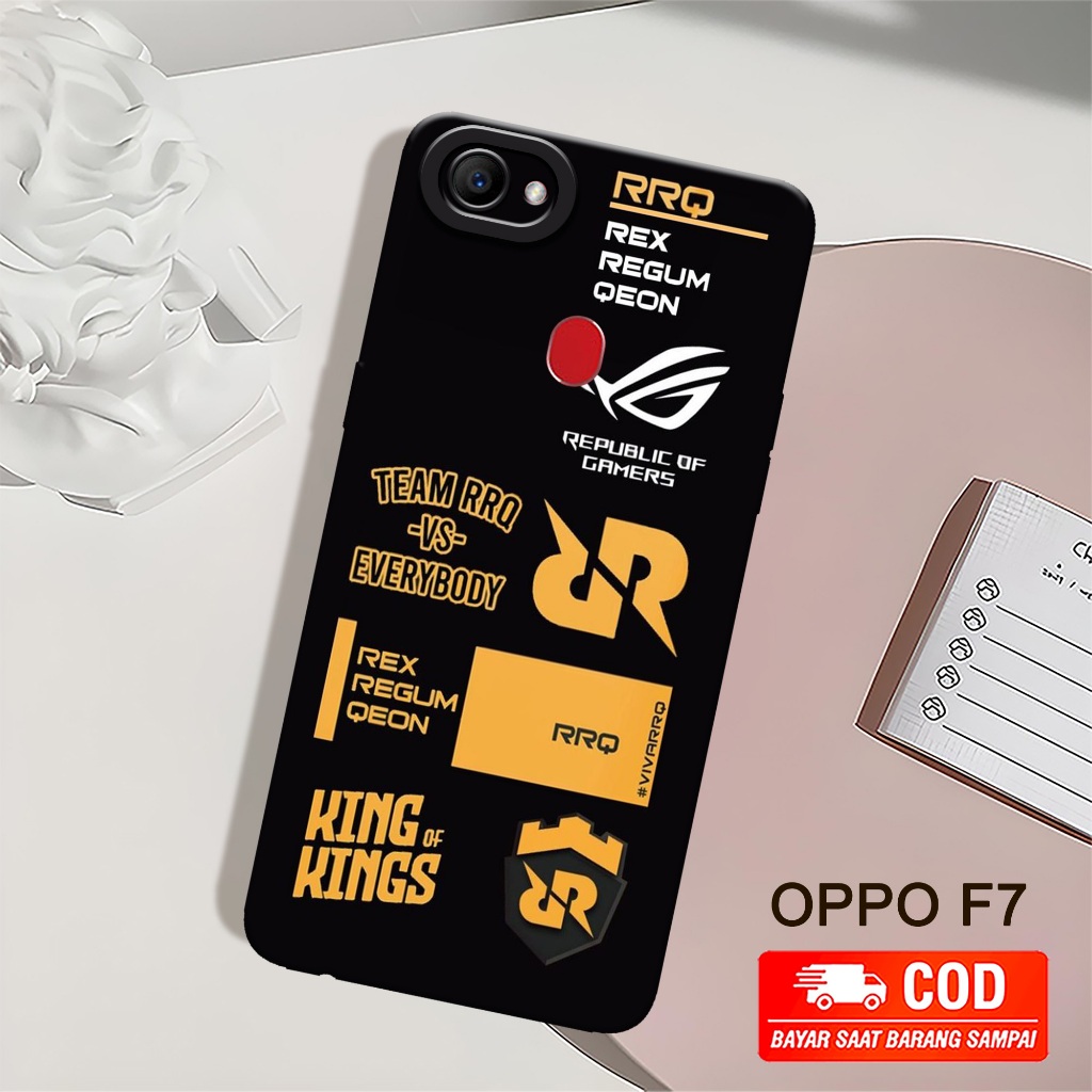 New Gaming Case - Softcase Oppo F7 Terbaru - Case Hp Oppo F7 - Casing Oppo F7 - Case Lentur & Tebal 