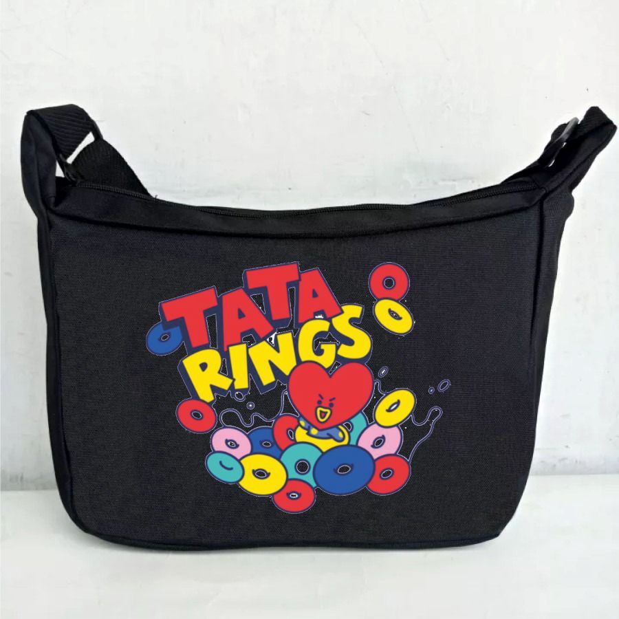tas selempang bts tata rings anak laki perempuan