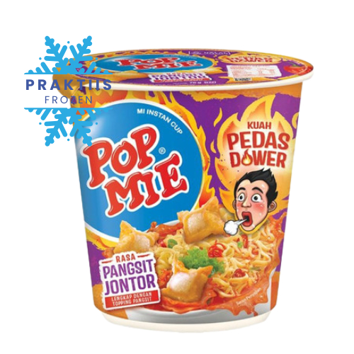 

POP MIE KUAH PEDAS DOWER RASA PANGSIT JONTOR 75GR