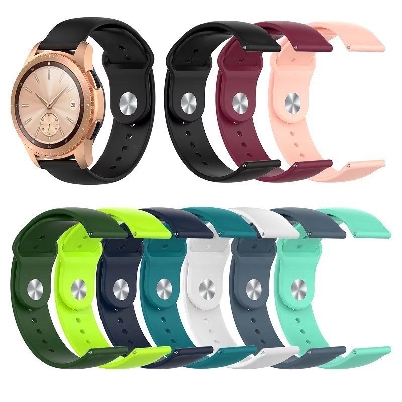 Strap Silicone Fossil Gen 6 42mm Tali Jam Tangan 18mm