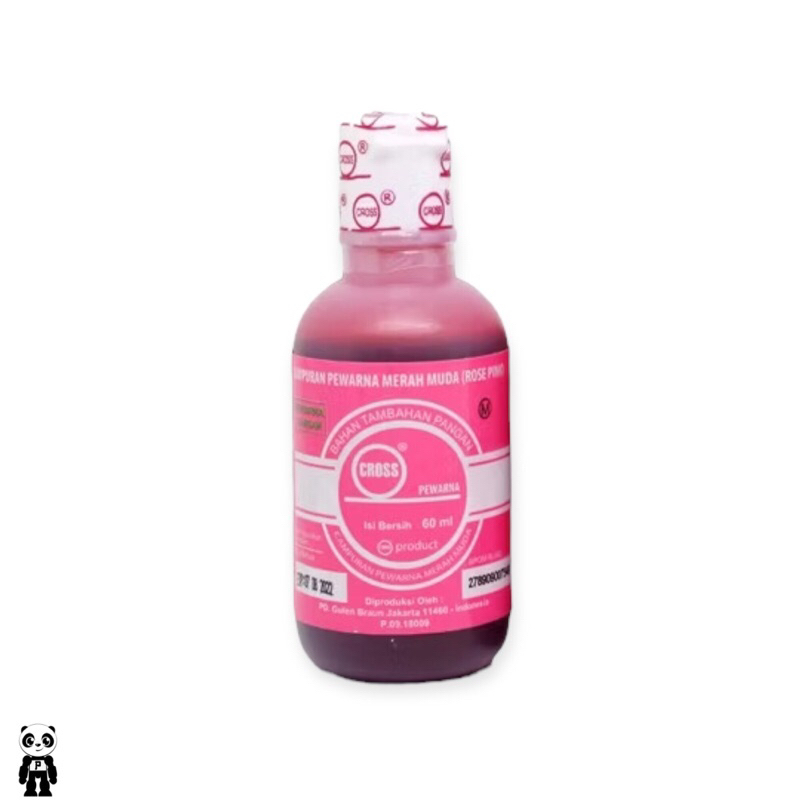 

Cross Pewarna Rose Pink 60ml Pewarna Makanan Merah Muda