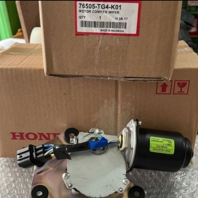 Motor Wiper Depan BRIO MOBILIO BRV Original Honda