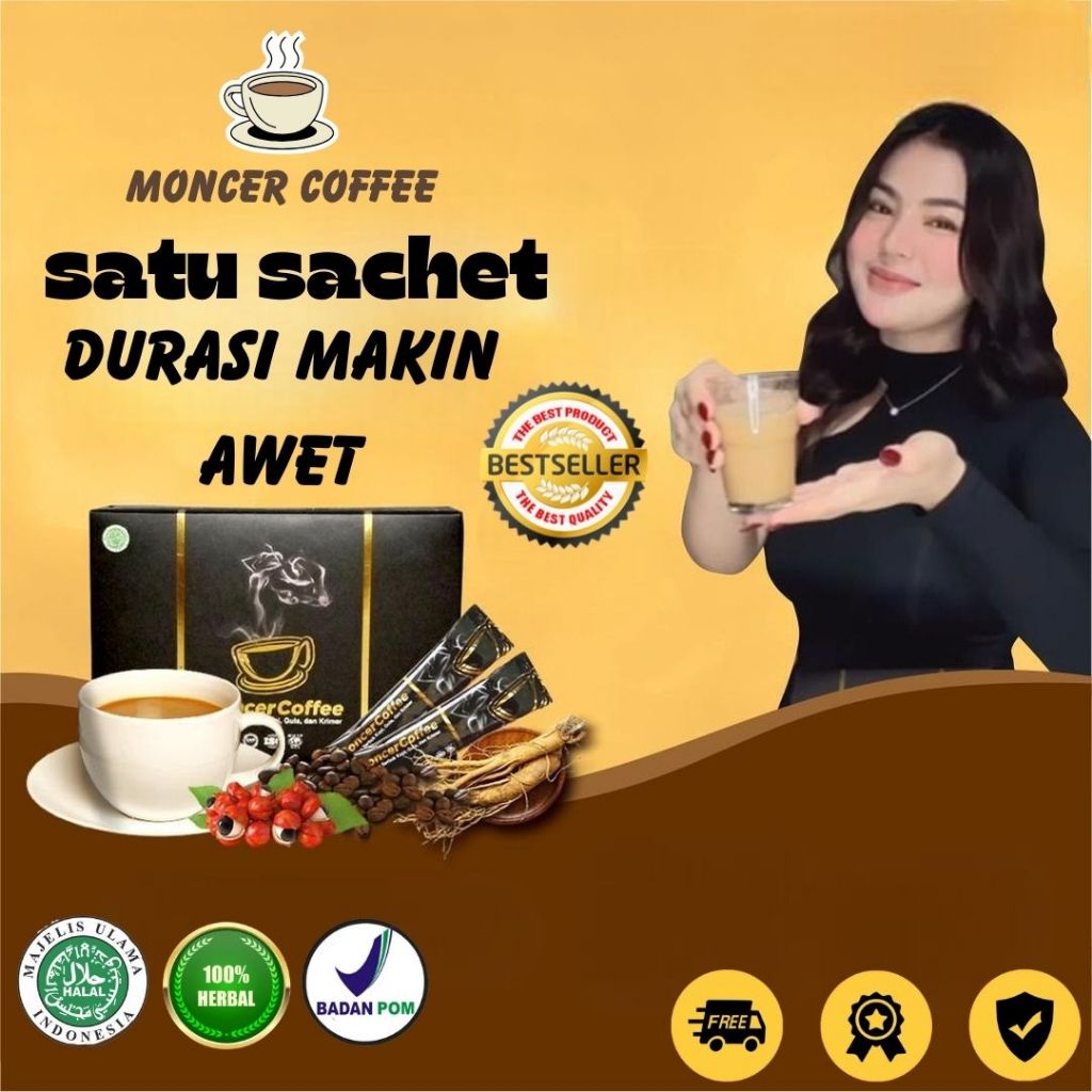 

MONCEER Mix gingseng 2 BOK ISI 16 SACHET | Kopi Pilihan PARA SUAMI Harmonis