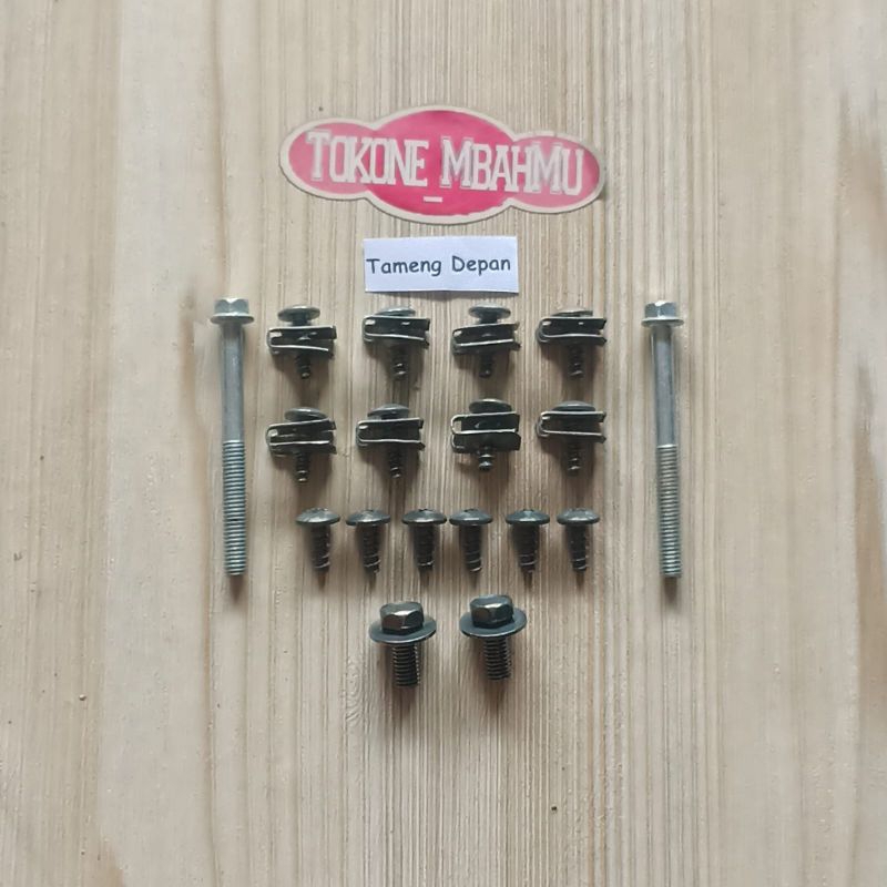 Baut Cover Body Bodi Tameng Depan Yamaha NMAX Old / Lama 155 VVA Blue Core