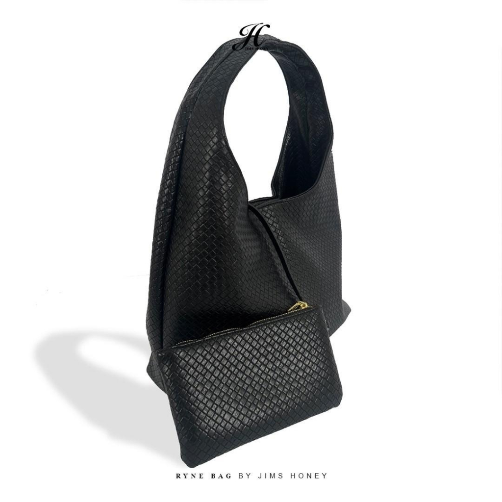 JIMS HONEY RYNE TOTEBAG Tas Handbag Wanita Simple Hobo Bahu Tas Selempang Warna Solid
