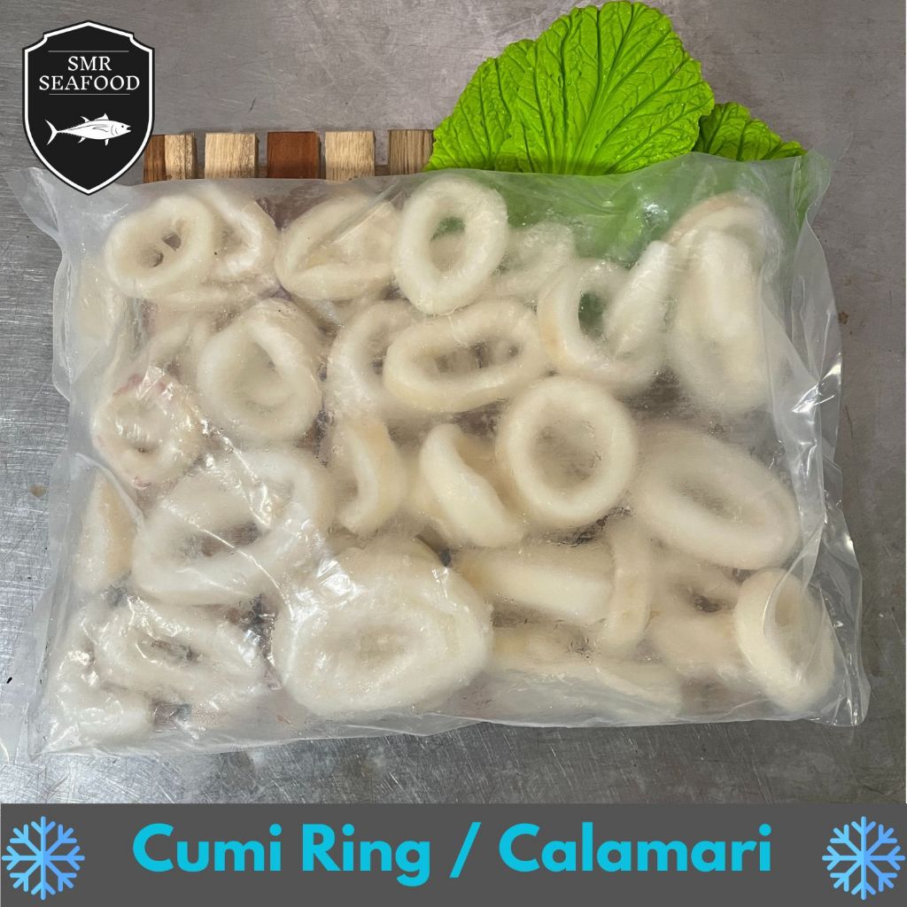 

Cumi Ring Kupas / Calamari Premium Import | Frozen 1KG