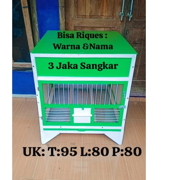 KANDANG BURUNG MERPATI.KANDANG KELINCI,KANDANG AYAM BANGKOK( Uk T=95.P=80.L=80)(Bisa request warna) 