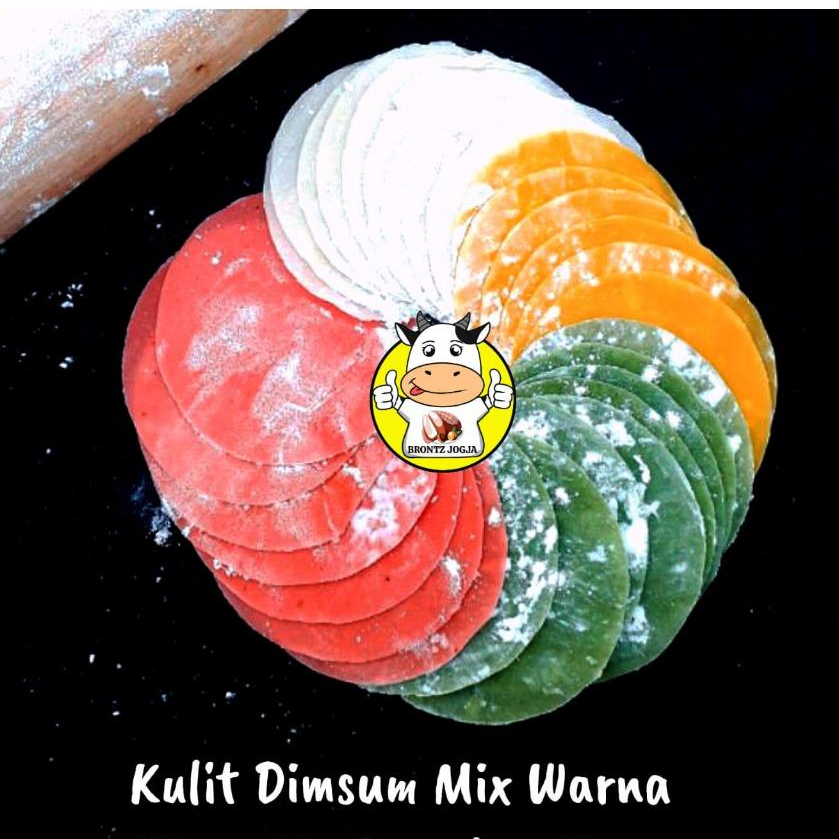 

KULIT DIMSUM SIOMAY GYOZA WARNA WARNI UKURAN 10CM ISI 30-36LEMBAR - DISASS JOGJA
