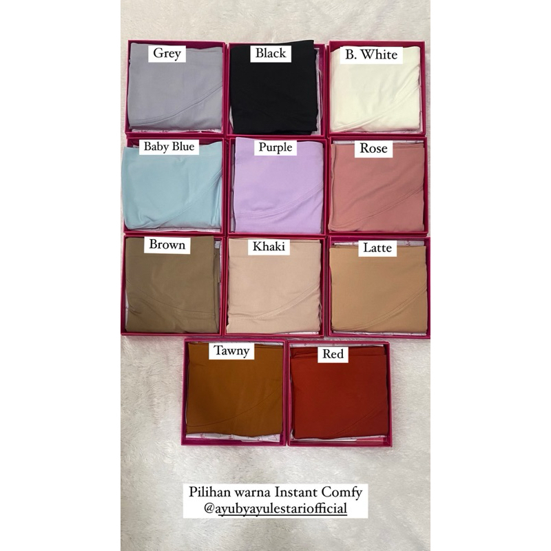 AYU LESTARI - Instan Bergo Comfy easy By ayu Lestari