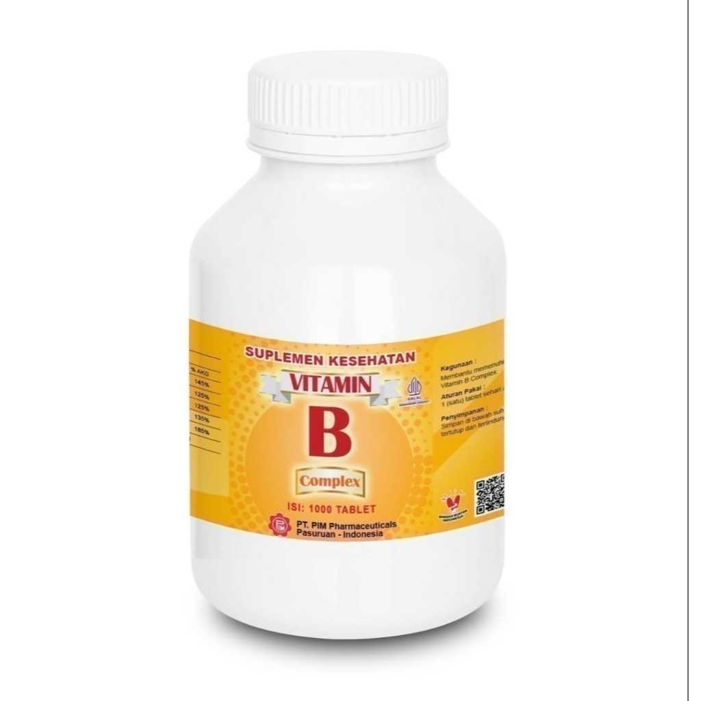 Vitamin B Complex Pot isi 1000 Tablet