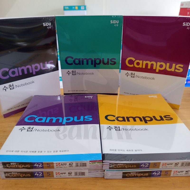 

Buku Tulis Sidu Campus Korea Isi 36/42 Lembar