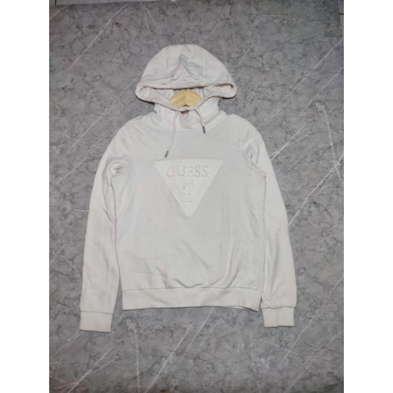 GUESS Hoodie Putih