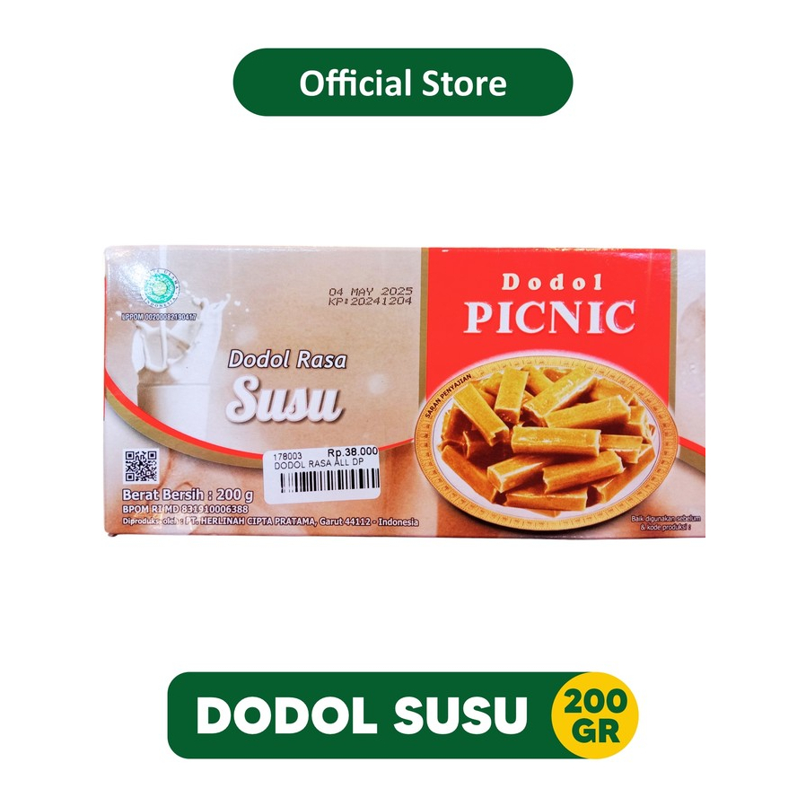 

Dodol Rasa Susu 200gr | Oleh Oleh Khas Batu Malang - 178003