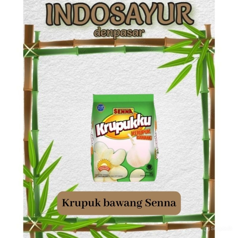 

Krupuk bawang Senna 200g _ INDOSAYUR