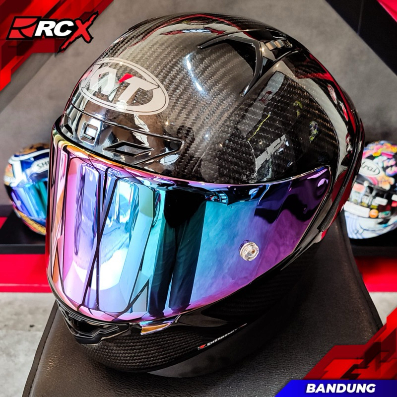 Helm Second Scnd 2nd KYT NX-Race Carbon Gloss