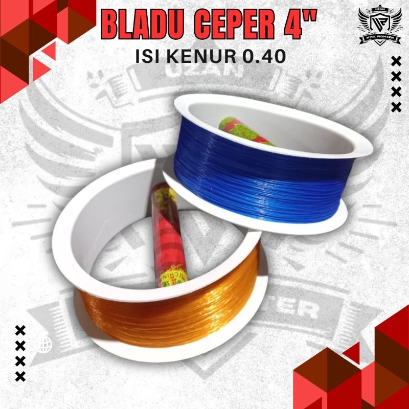 Bladu CEPER isi kenur /gulungan isi kenur / gulungan paralon 4in tinggi 5cm isi kenur marlin size 0.